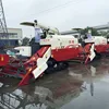 Small Paddy Used Rice Wheat Farm Machinery Combines Harvester for Sale
