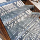 Metal grate stairs / steel step / mild steel grating heavy duty flooring