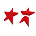 star shape usb stick Customized Logo PVC Material USB 2.0 Flash Drive