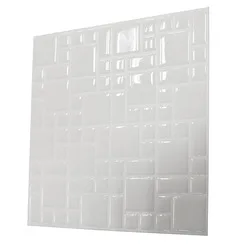 Tile transfer stickers home improvement kitchen bathroomself stick glass tiles