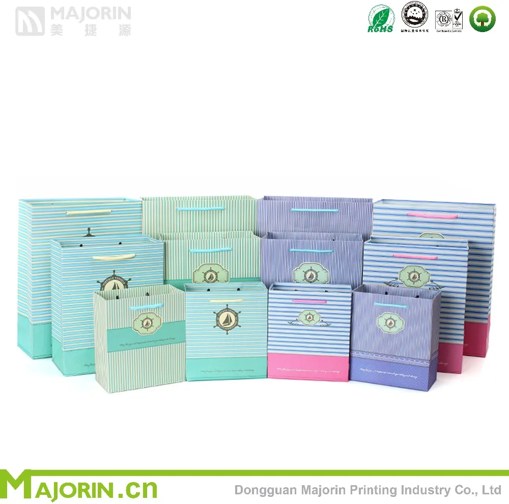 custom high quality funny gift paper packaging bag