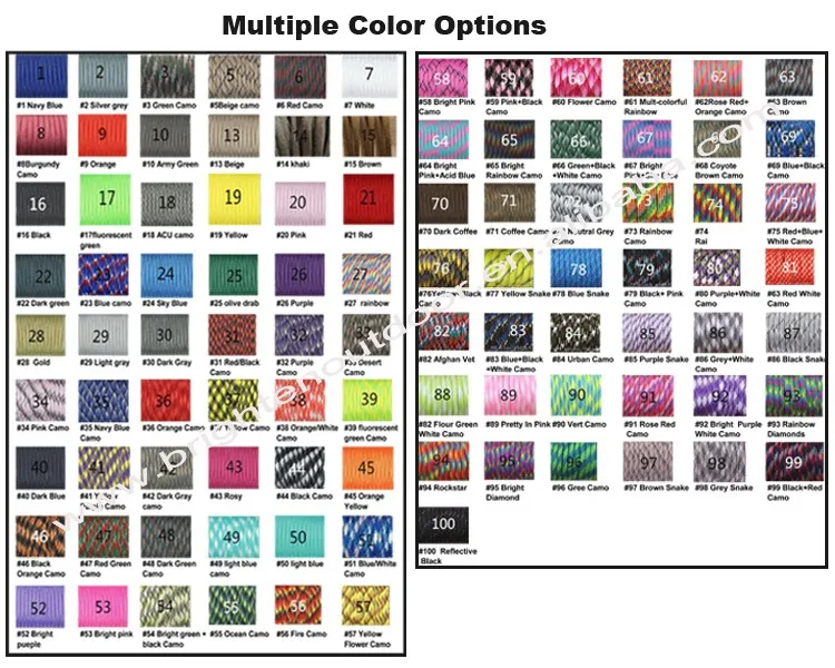Updated color options