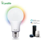 Google Assistant with Saving Energy-Lamp Light Smart Edison Bulb E27