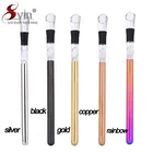 Black Rose Gold Rainbow Silver Wine Chiller Stick Wine Cooler Stick