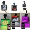 P4-32x32RGB Smile Face Android iPhone Bluetooth App Graphic Emotion Full Color Suction Cup Emoji LED Car Display Lamp