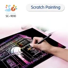 Factory Wholesale Customization Leisure creation DIY Scratch art painting magic art paper Scratch card