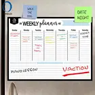 4.1-2 A1 Dry Erase Magnetic Weekly Monthly Planner Organiser Planner Weekly