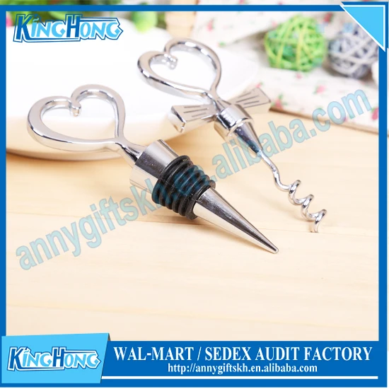 wedding favor gifts sets wine stopper packing