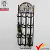 rack design vintage metal wine bottle holder wall