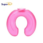 Popular Plastic U Shaped Hot Water Bottle with cover for Neck health care