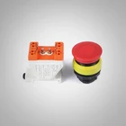 Certified plastic explosion-proof mushroom head momentary push button