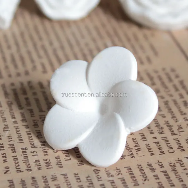 high class room scent aroma clay,white egg flower plaster
