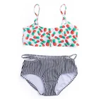 sunsuits Girls children Bikini 2pcs kids swimsuit baby swimwear child bathing suit infant swimwear baby suit kids swim vest