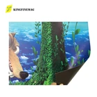 Rubber magnetic rolls with color glossy vinyl
