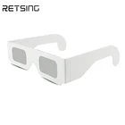 Christmas gift paper circular polarized passive 3D glasses