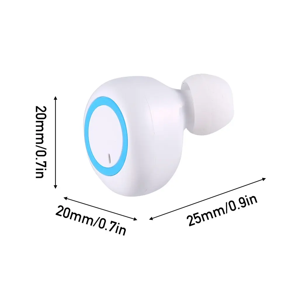 WY-K18 Mini Wireless Bluetooth Earphone TWS Wireless Headphones Bass Stereo Waterproof Bluetooth Headset with Mic for Smartphone - ANKUX.COM