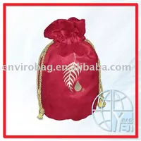 promotional gift nylon drawstring bag
