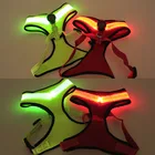 USB Led Light Up XS Dog Vest Harness for Puppy