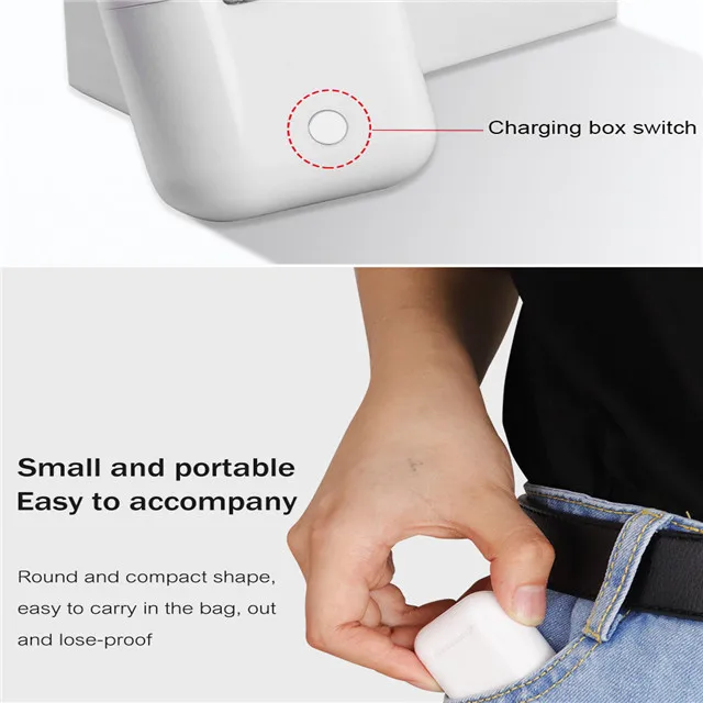 I11blue boxes Tws Bluetooth Earphone Wireless Earphone with new Bluetooth 5.0 Earbuds Touch Control Headset and best quality - ANKUX.COM