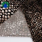 2017 top quality cool print pattern snake skin spandex fabric