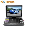 Professional China 14 inch portable dvd player with tft screen with tv tuner,usb,sd card,dvbt,dvbt2 tv