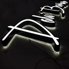 Custom 3D Led Hotel Electronic Logo Design Store Outdoor Light Advertisement Acrylic Letter Sign Board