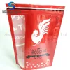 stand up pouch doypack plastic zipper bag for food/tea/coffee package