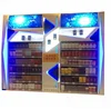 Hot Sale display shelf/rack/stand for cigarette retail in supermarket, with fashion design, lighting and reasonable price