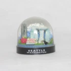 Seattle City Sculpture Plastic Resin Snow Globe Souvenirs