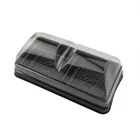 Wholesale PET Plastic Clear Cupcake Plastic Cake Container Packaging Box