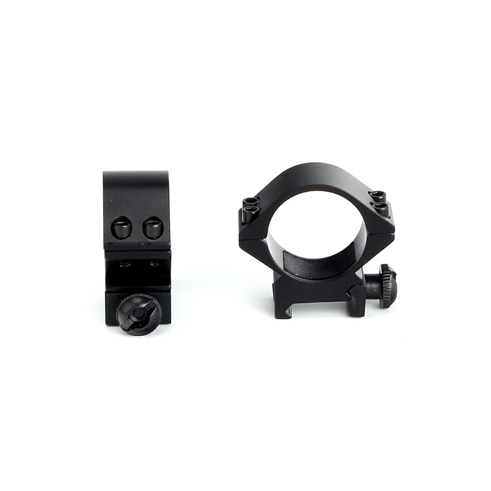 ohhunt Tactical Riflescope Mount Rings 2PCs 30mm Diameter Picatinny Weaver Rail Base Ring for Hunting Rifle Riflescope Accessory (3)