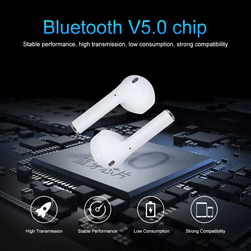 i11 TWS Wireless Charge Support Earphones Wireless Earphone Earbuds Touch Control Headset - ANKUX.COM