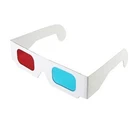 Oempromo cheap disposable red-cyan paper 3d movie glasses