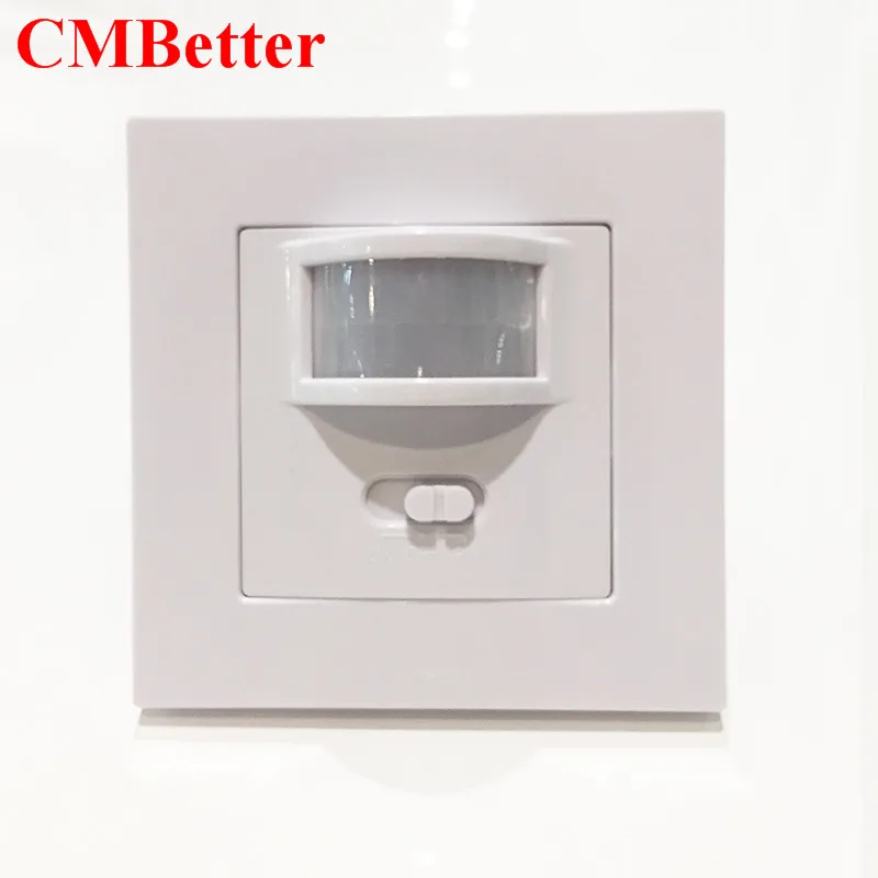 High Quality Auto OnOff Infrared PIR Occupancy Security 110-220v Infrared Motion Sound Sensor Switch Recessed Wall Light CM016 (1)