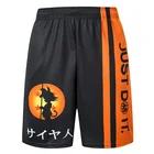 New Dragon Ball Loose Fitness Sportswear Men Cool Summer Basketball Shorts Hot Sale Jogger Casual Gym Men Shorts Sweatpants