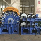 High quality double cylinder double doffer nonwoven fabric carding machine used for wadding felt carpet