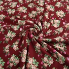 DRESS fabric floral MILK KNITTING indian print textile custom fabric printing
