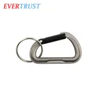 unique custom metal aluminum carabiner keychain