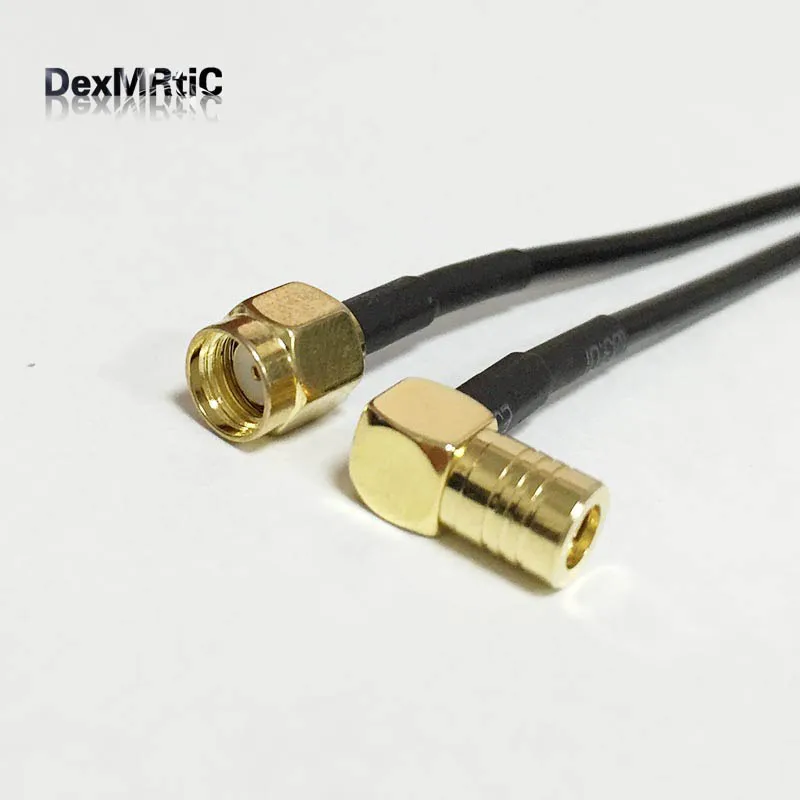 SMB Female Jack Right Angle Connector