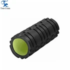 private label point grid yoga logo printing eva high density 2 in 1 foam roller for muscle massage