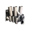 Butt welded y tee branch pipe fitting