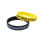 Wholesale Custom Size Silicone Wristband / Silicone Bracelet / Rubber Bracelet