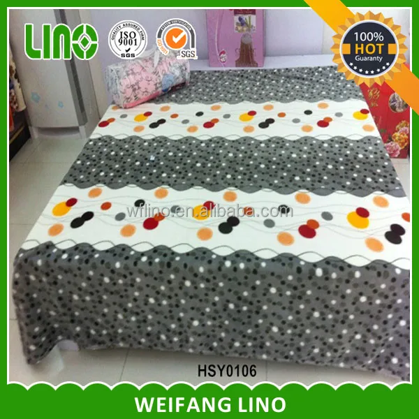 baby zipper blanket/fancy bed cover/blanket factory outlet