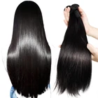 Morein Natural Raw Unprocessed Virgin Indian Human Hair Wholesale Remy Virgin Indian Straight Hair Bundles with Closure