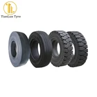 TianLun brands airport trailer tire solid 4.00-8 tires