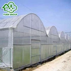 Good quality multi-span Poly film agriculture greenhouse for flower, vegetables