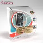 Clear acrylic smartphone mobile phone cellphone display stand