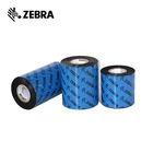 Zebra SUP0075 Resin Ribbon for label printer printing wash woven 30mm-110mm*300m scratch-resistant water washable wash ribbon