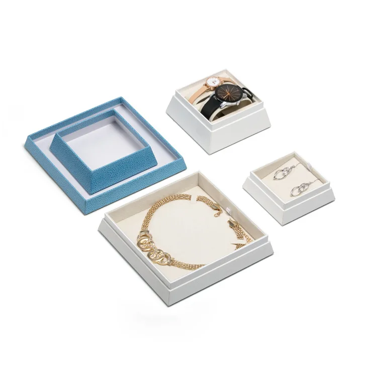 custom design cardboard jewelry gift box with lid