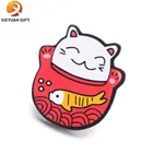 2020 China Factory Custom Printing Cartoon Pins Set With Epoxy Coated metal lapel pin
